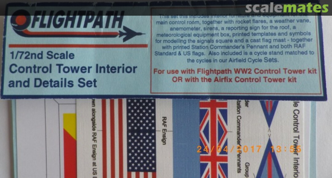 Boxart Control tower interior and details set FP-72-003b Flightpath Boxart Control tower interior and details set FP-72-003b Flightpath