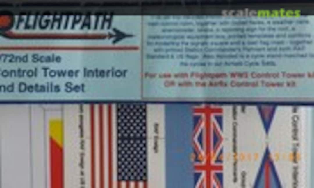 1:72 Control tower interior and details set (Flightpath FP-72-003b) FP-72-003b