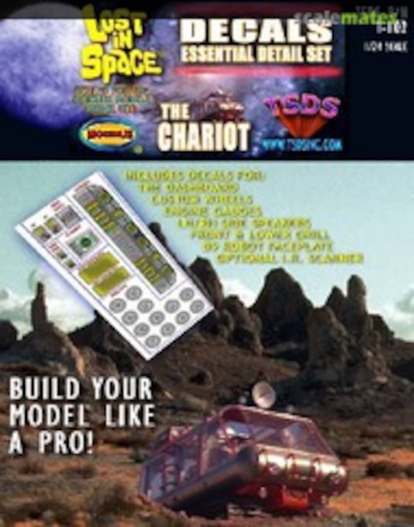 Boxart Moebius Chariot Decals T-102 TSDS Boxart Moebius Chariot Decals T-102 TSDS