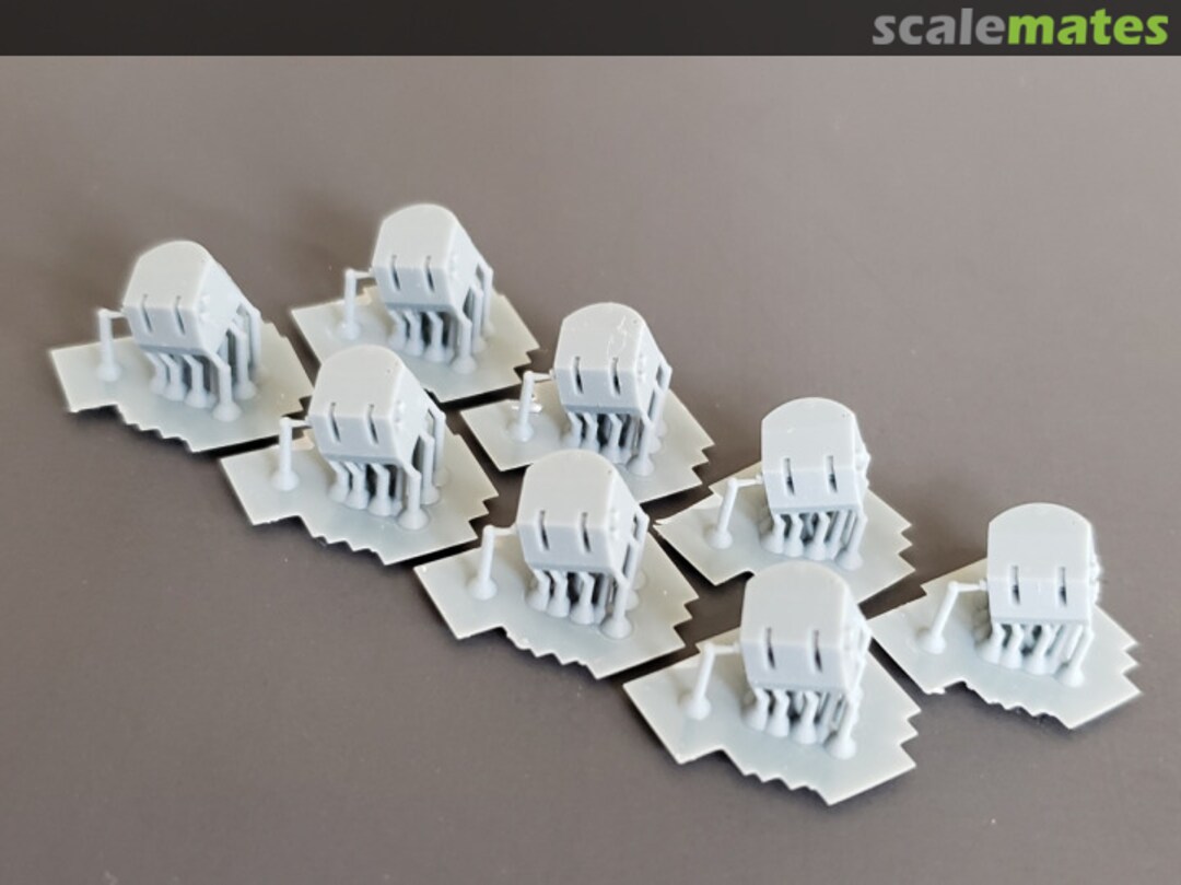 Boxart 5"/38 cal. Mk.32 Twin Mounts for rebuilt, pre-war Battleships (set of 8) 700-5in/38 Mk.32 BB Model Monkey Boxart 5"/38 cal. Mk.32 Twin Mounts for rebuilt, pre-war Battleships (set of 8) 700-5in/38 Mk.32 BB Model Monkey