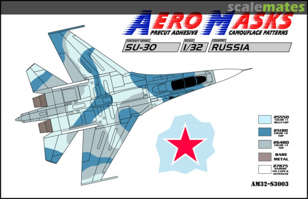 Boxart Su-30 Russia AM32-S3003 AeroMasks Boxart Su-30 Russia AM32-S3003 AeroMasks