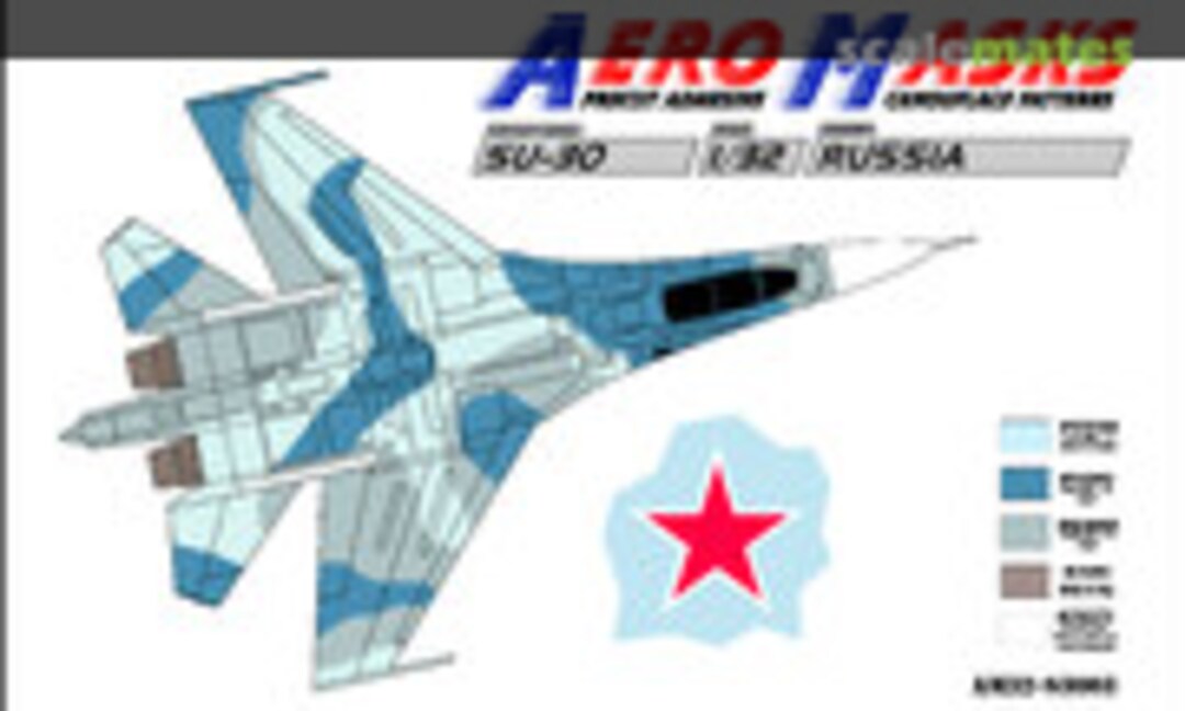 1:32 Su-30 Russia (AeroMasks AM32-S3003) AM32-S3003