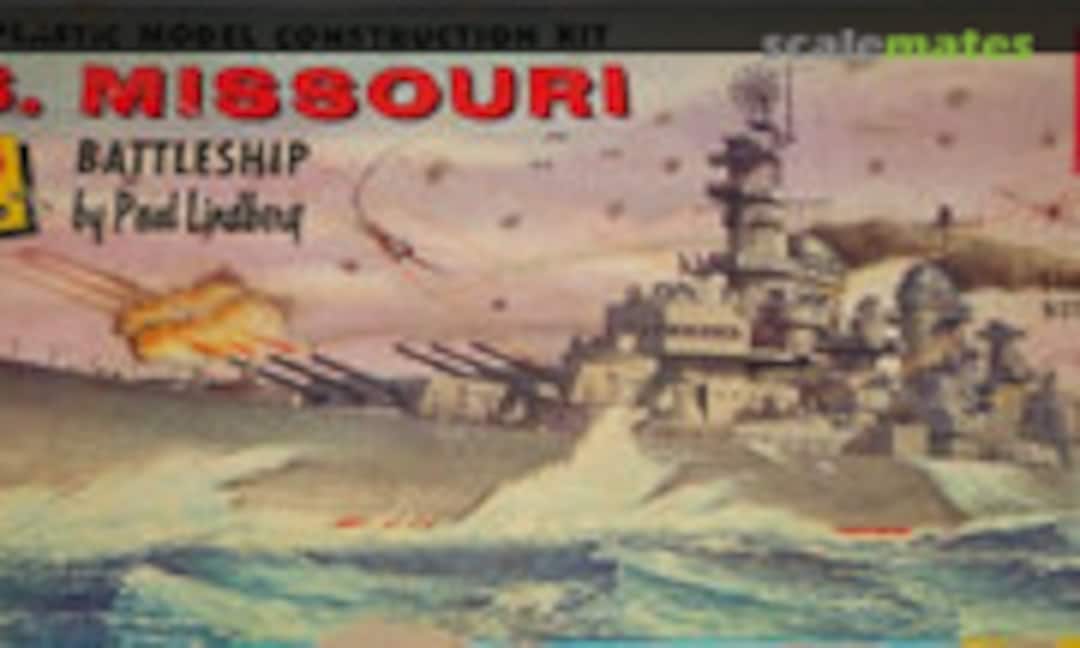 1:900 U.S.S. Missouri Battleship (Lindberg 781M)