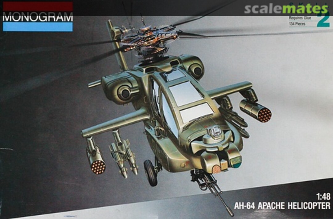 Boxart AH-64 Apache 5443 Monogram Boxart AH-64 Apache 5443 Monogram