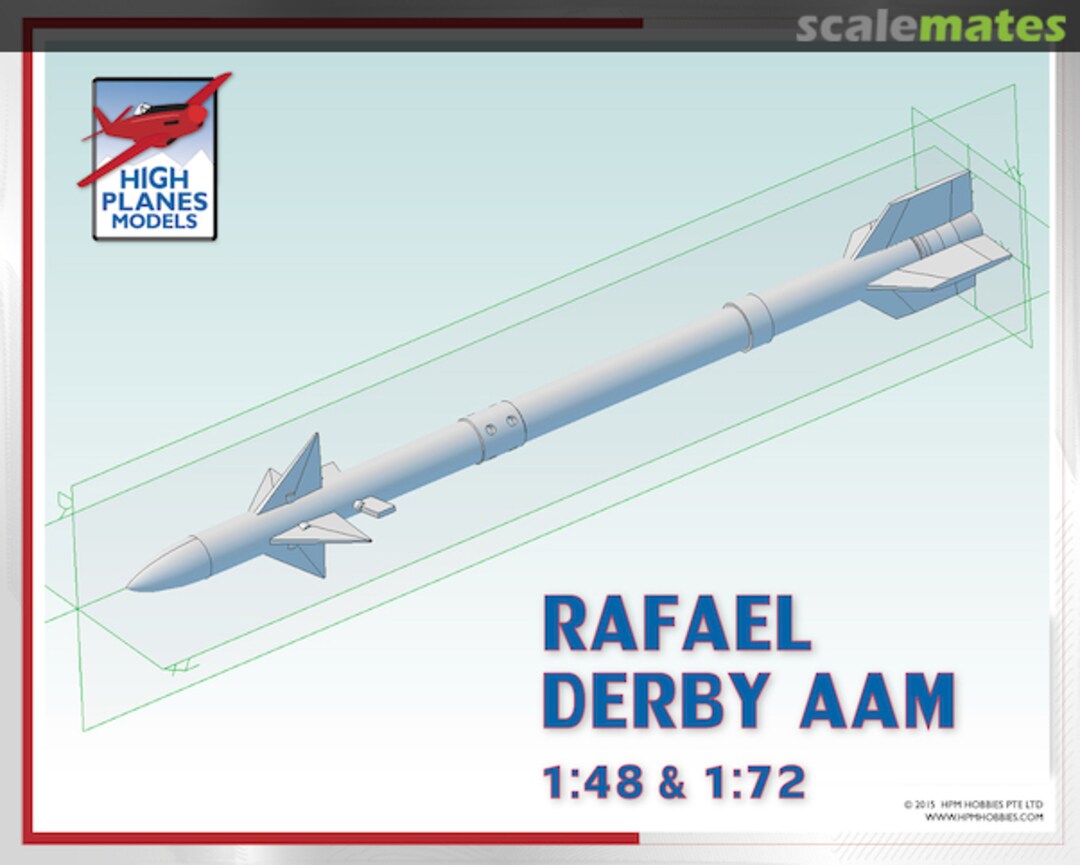 Boxart Rafael Derby / R-Darter - Air to Air Missile HPA048027 High Planes Models