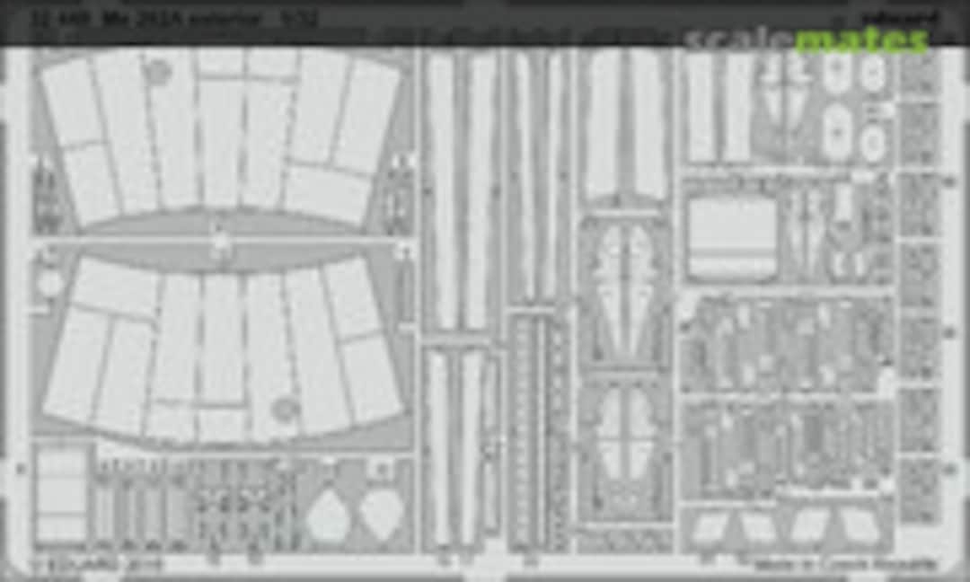 1:32 Me 262A exterior (Eduard 32448)