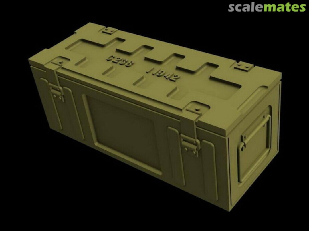 Boxart C238 British ammo boxes for 75mm and 6pdr (6pcs) RE35-598 Panzer Art Boxart C238 British ammo boxes for 75mm and 6pdr (6pcs) RE35-598 Panzer Art