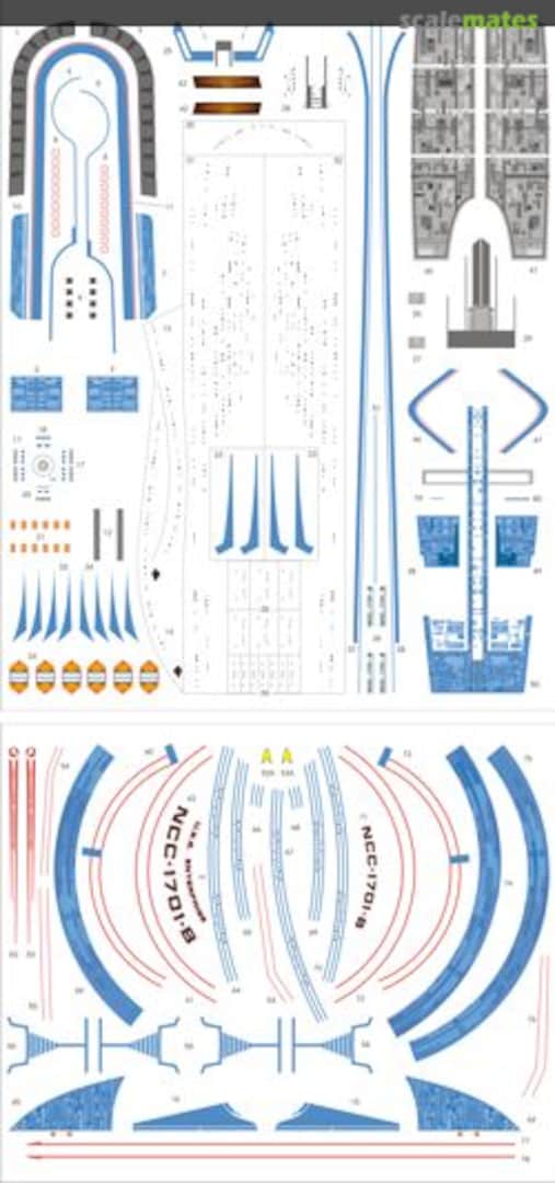 Boxart Excelsior Class Refit Detailing Decals 4530 PNT Models Boxart Excelsior Class Refit Detailing Decals 4530 PNT Models