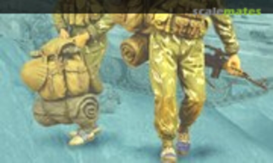 1:35 Fighters of a reconnaissance company of the airborne troops (Tank T35250) T35250