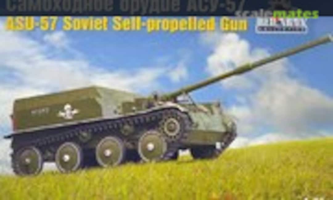 1:35 ASU-57 Soviet Self-propelled Gun (Maquette MQ-3517)
