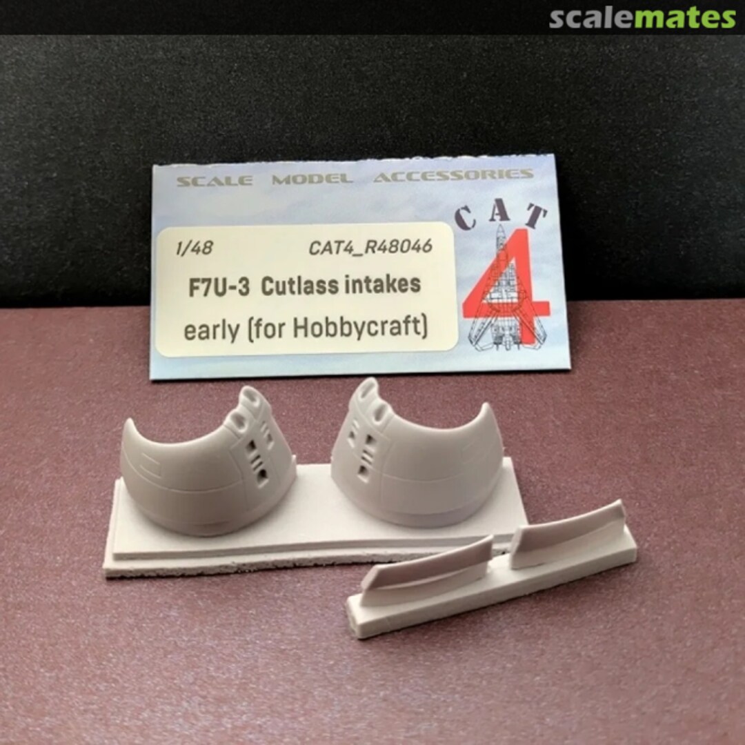 Boxart F7U-3 Cutlass - Early Intakes CAT4_R48046 CAT4
