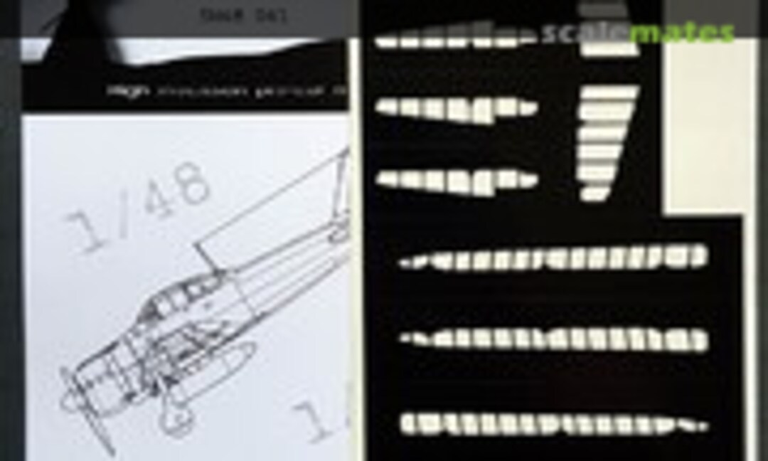 1:48 A6M2b Reisen Control Surfaces (DEAD Design Models SM48041) SM48041