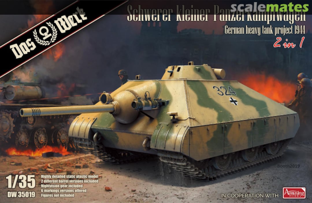 Boxart Schwerer kleiner Panzerkampfwagen DW35019 Das Werk Boxart Schwerer kleiner Panzerkampfwagen DW35019 Das Werk