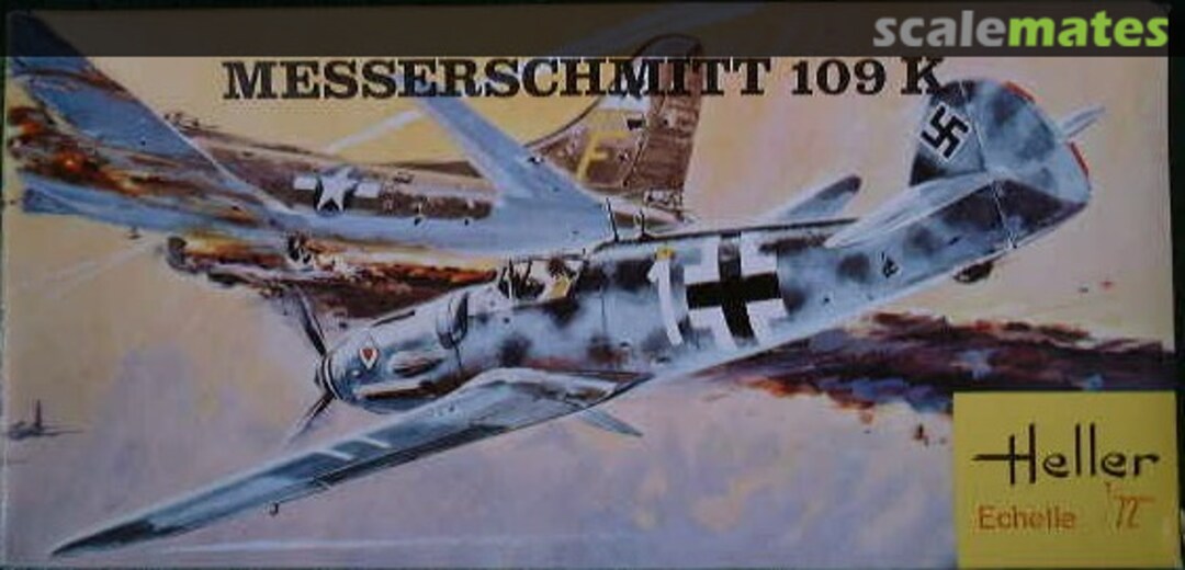 Boxart Messerschmitt 109 K 074 Heller Boxart Messerschmitt 109 K 074 Heller