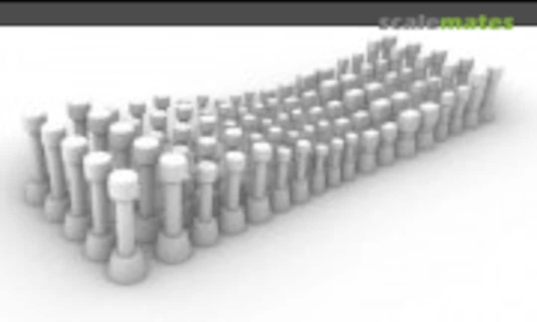 1:600 Mushroom Vents (Starling Models STA153)