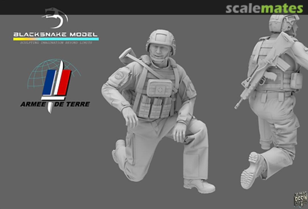 Boxart Soldat Français "Artilleur 01" FR_05 BlackSnake Model Boxart Soldat Français "Artilleur 01" FR_05 BlackSnake Model