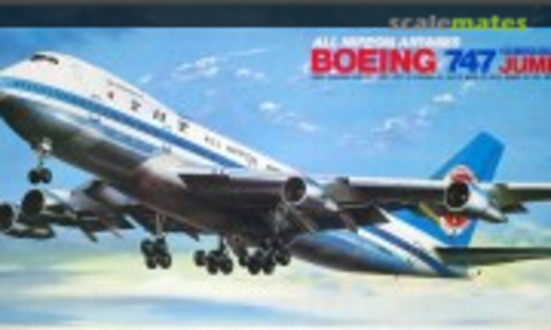 1:100 Boeing 747 Jumbo (Nitto 700-4500)