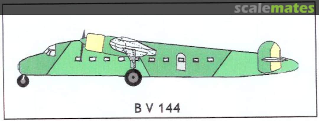 Boxart Blohm & Voss BV 144 72003 VAMI Models Boxart Blohm & Voss BV 144 72003 VAMI Models