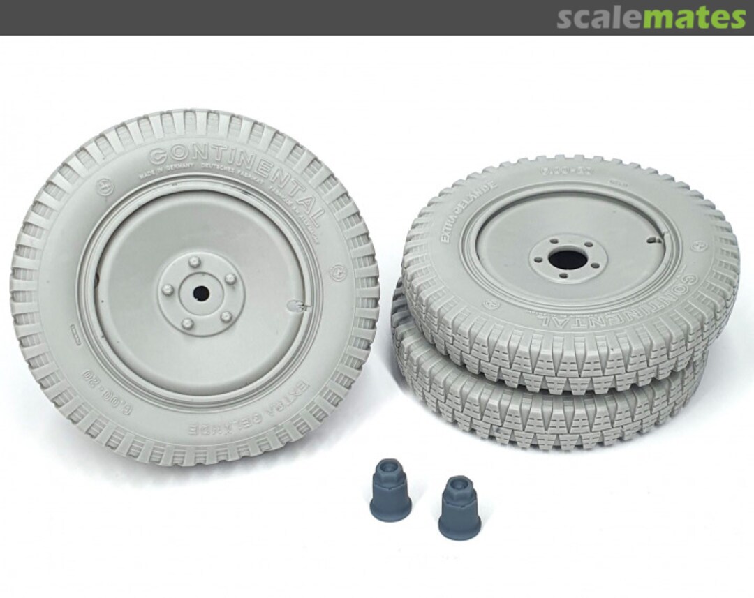 Boxart Sd.Kfz 250 front wheels with spare (weighted) type 1 16S-042 Pimp my Miniatures Boxart Sd.Kfz 250 front wheels with spare (weighted) type 1 16S-042 Pimp my Miniatures