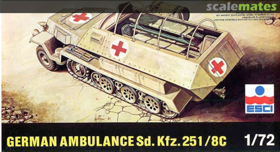 Boxart Sd.Kfz. 251/8C 8067 ESCI