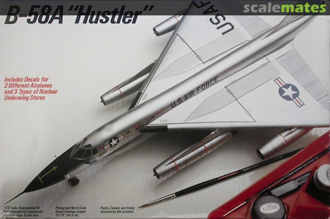 Boxart B-58A "Hustler" 694 Testors Boxart B-58A "Hustler" 694 Testors