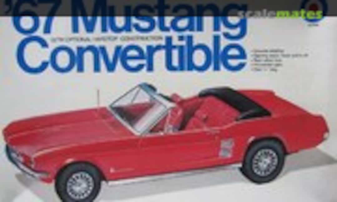 1:16 '67 Mustang Convertible (Entex Industries 6106)