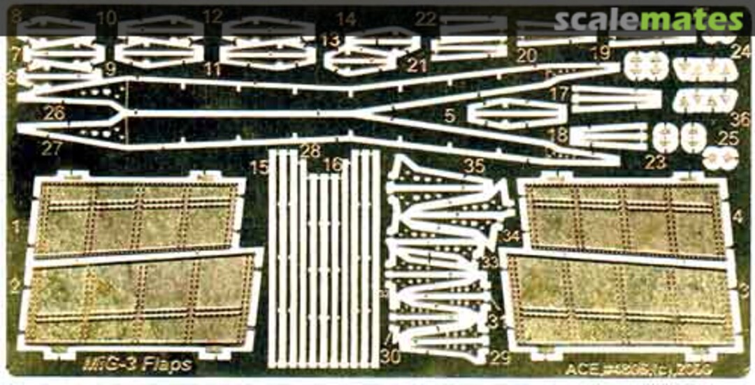 Boxart Mikoyan Gurievich MiG-3 Flaps 4806 ACE Boxart Mikoyan Gurievich MiG-3 Flaps 4806 ACE