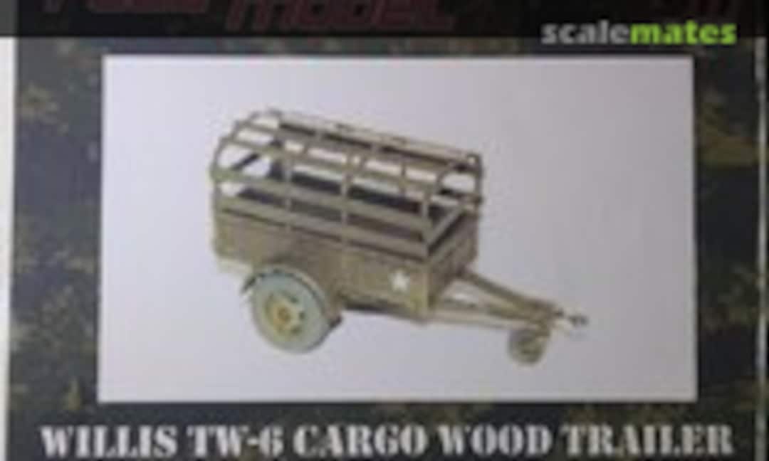1:35 Willys TW-6 Cargo Wood Trailer (Real Model 35066) 35066