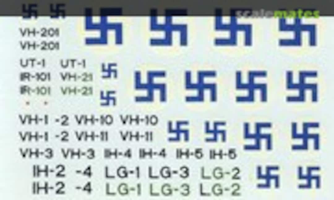 1:72 Polikarpov I-15bis & I-16, LaGG-3 in Finnish Air Force Service 1940-45 (InSCALE 72 AC013) AC013