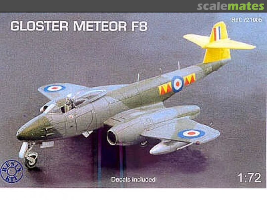 Boxart gloster meteor F8 721005 PJ Production Boxart gloster meteor F8 721005 PJ Production