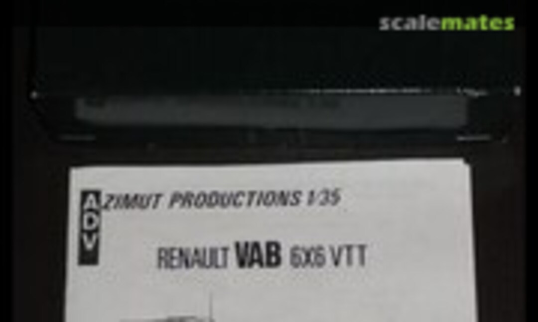 1:35 Renault VAB 6X6 VTT French armored personnel carrier (ADV Azimut 35179)