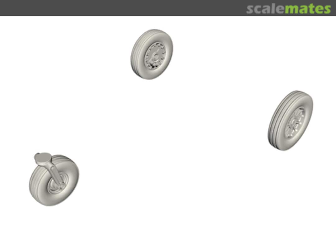 Boxart A-4B/P Skyhawk Mainwheels and Nosewheel (Early with Spoke Type Hubs) Q72314 CMK Boxart A-4B/P Skyhawk Mainwheels and Nosewheel (Early with Spoke Type Hubs) Q72314 CMK