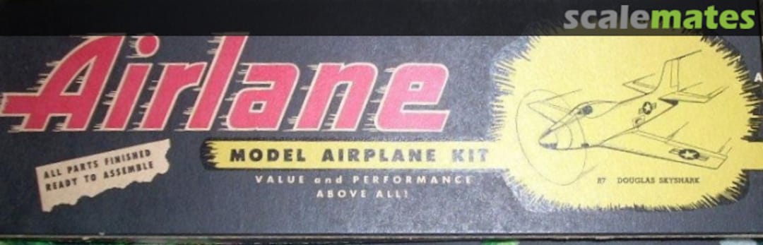 Boxart Douglas A2D Skyshark R7 Airlane Boxart Douglas A2D Skyshark R7 Airlane