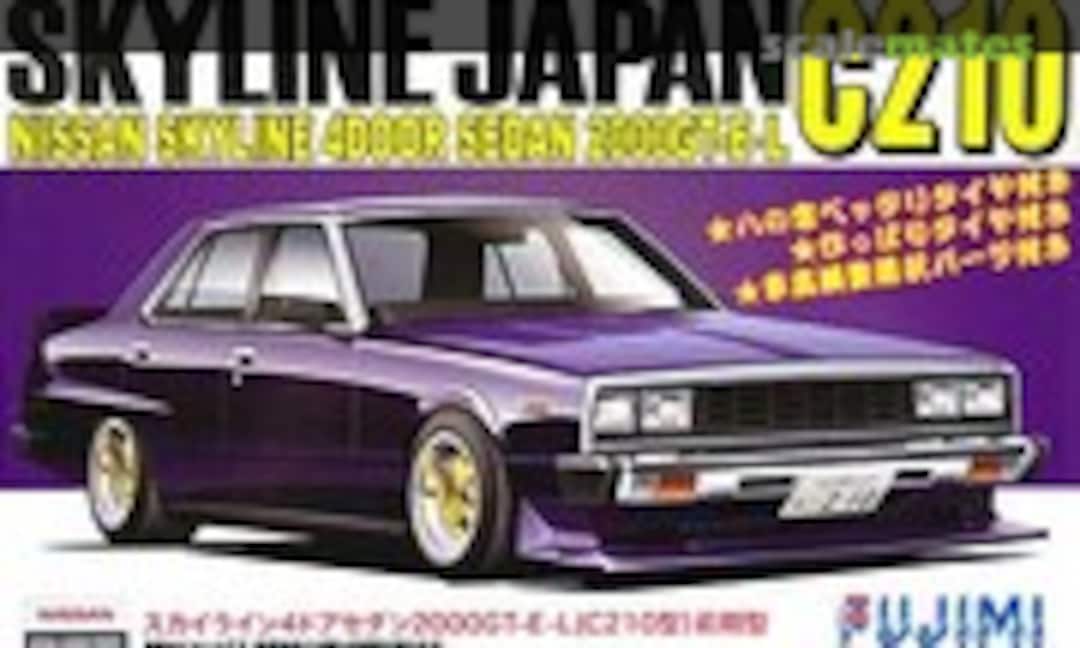 1:24 Nissan Skyline Japan 4Dr Sedan 2000GT-E L C210 Early Version (Fujimi 03864)