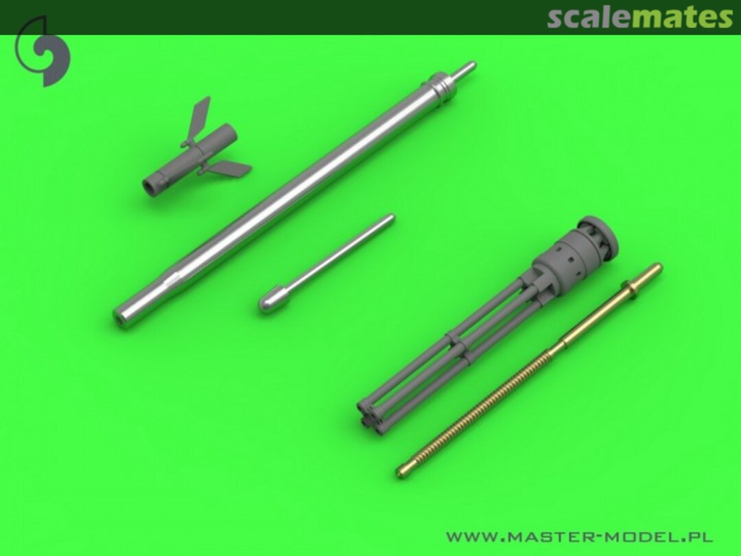 Boxart Mi-24 (Hind-D/E) - JakB-12.7 machine gun barrel and DUAS probe AM-35-003 Master Boxart Mi-24 (Hind-D/E) - JakB-12.7 machine gun barrel and DUAS probe AM-35-003 Master