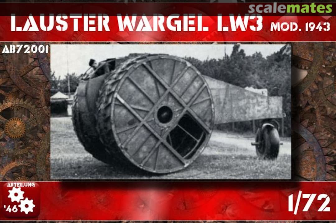 Boxart Lauster Wargel LW3 Mod.1943 AB72001 Abteilung '46 Boxart Lauster Wargel LW3 Mod.1943 AB72001 Abteilung '46
