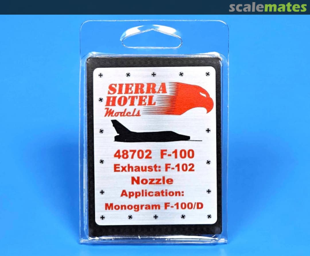 Boxart F-100 Exhaust, F-102 Nozzle: 48702 Sierra Hotel Models Boxart F-100 Exhaust, F-102 Nozzle: 48702 Sierra Hotel Models