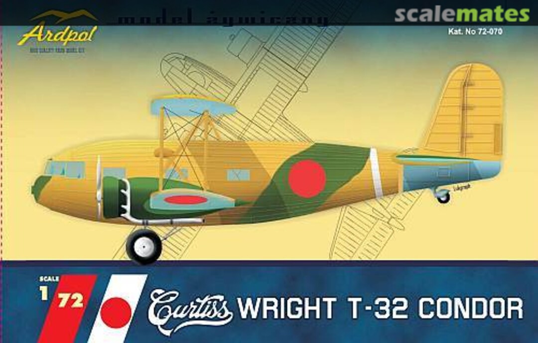 Boxart Curtiss Wright T-32 Condor 72-070 Ardpol Boxart Curtiss Wright T-32 Condor 72-070 Ardpol