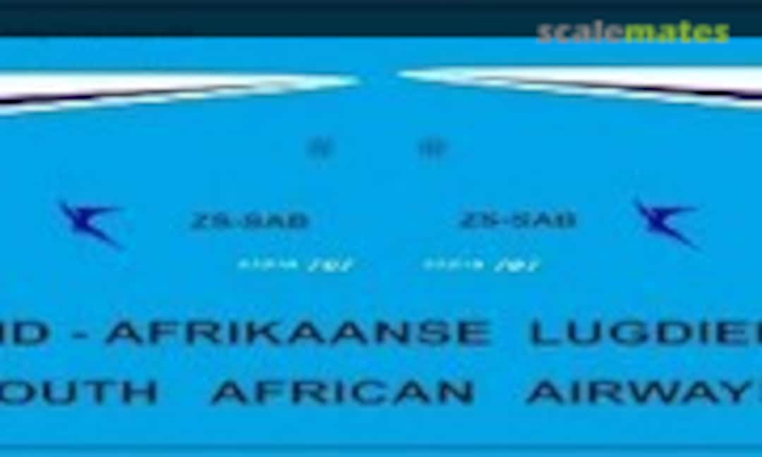 1:144 SAA Boeing 707 (MAV Decals MAV-144005) MAV-144005