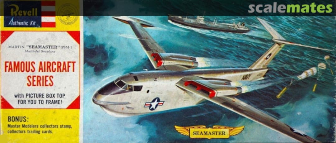 Boxart Martin Seamaster P6M-2 Multi-Jet Seaplane H-176 Revell
