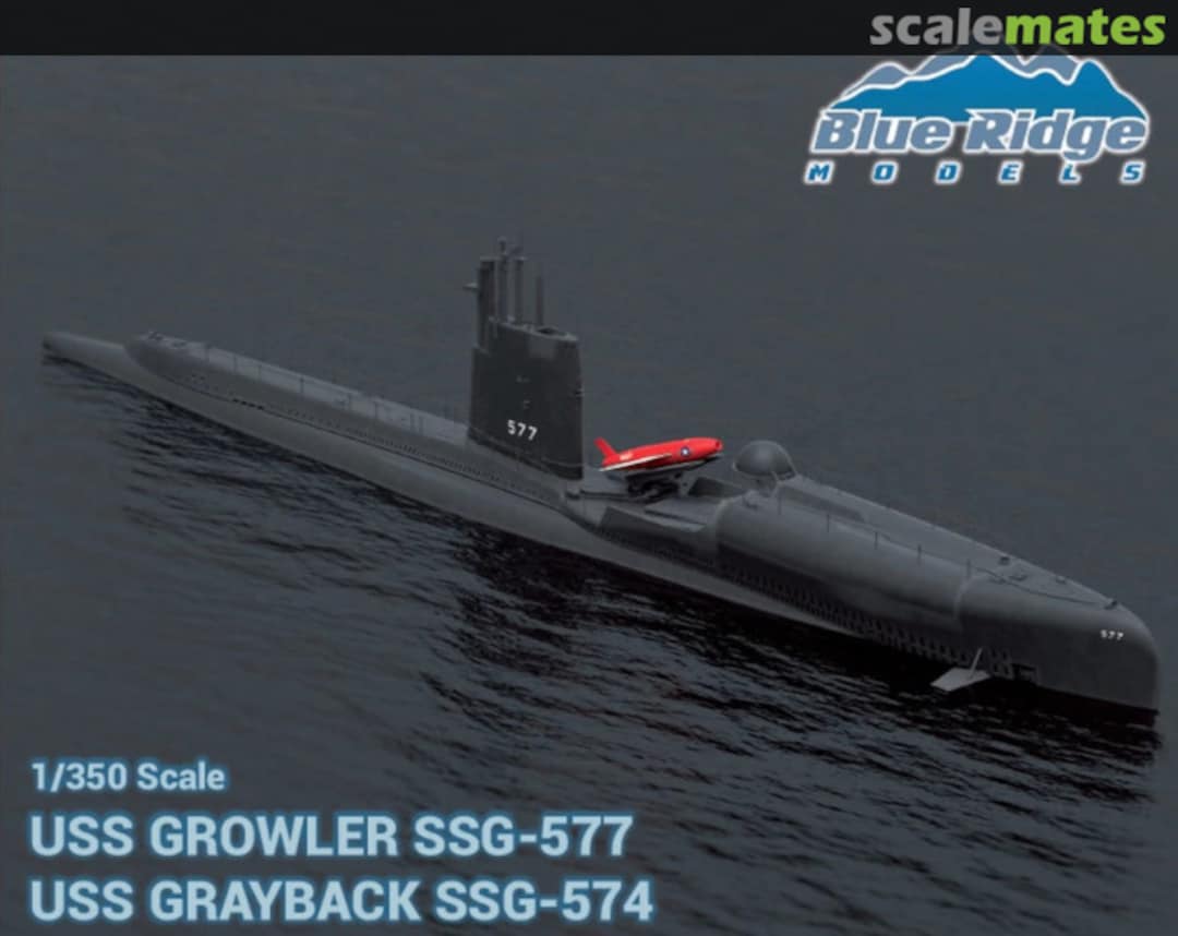 Boxart USS Growler SSG-577 / Grayback SSG-574 BRM-35034 Blue Ridge Models Boxart USS Growler SSG-577 / Grayback SSG-574 BRM-35034 Blue Ridge Models