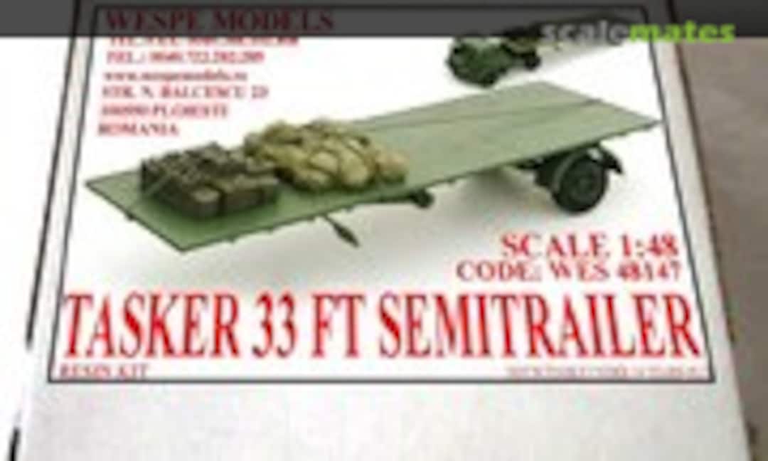 1:48 Tasker 33 Ft Semitrailer (Wespe Models WES 48147) WES 48147