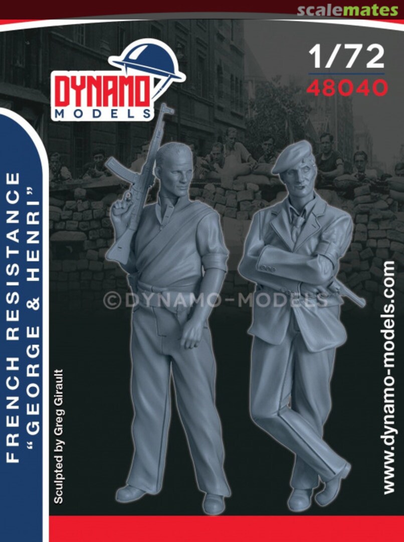 Boxart French Resistance Fighters - George & Henri 48040 Dynamo Models Boxart French Resistance Fighters - George & Henri 48040 Dynamo Models