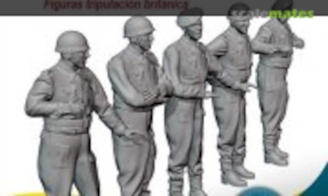 1:72 Figures British Crew (Ammo by Mig Jimenez A.MIG-8915) A.MIG-8915