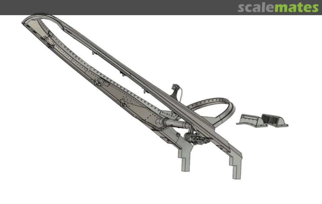 Boxart F-16 Canopy frame (with JHMCS sensor) WOL481514 Wolf 3D Resin Parts Boxart F-16 Canopy frame (with JHMCS sensor) WOL481514 Wolf 3D Resin Parts