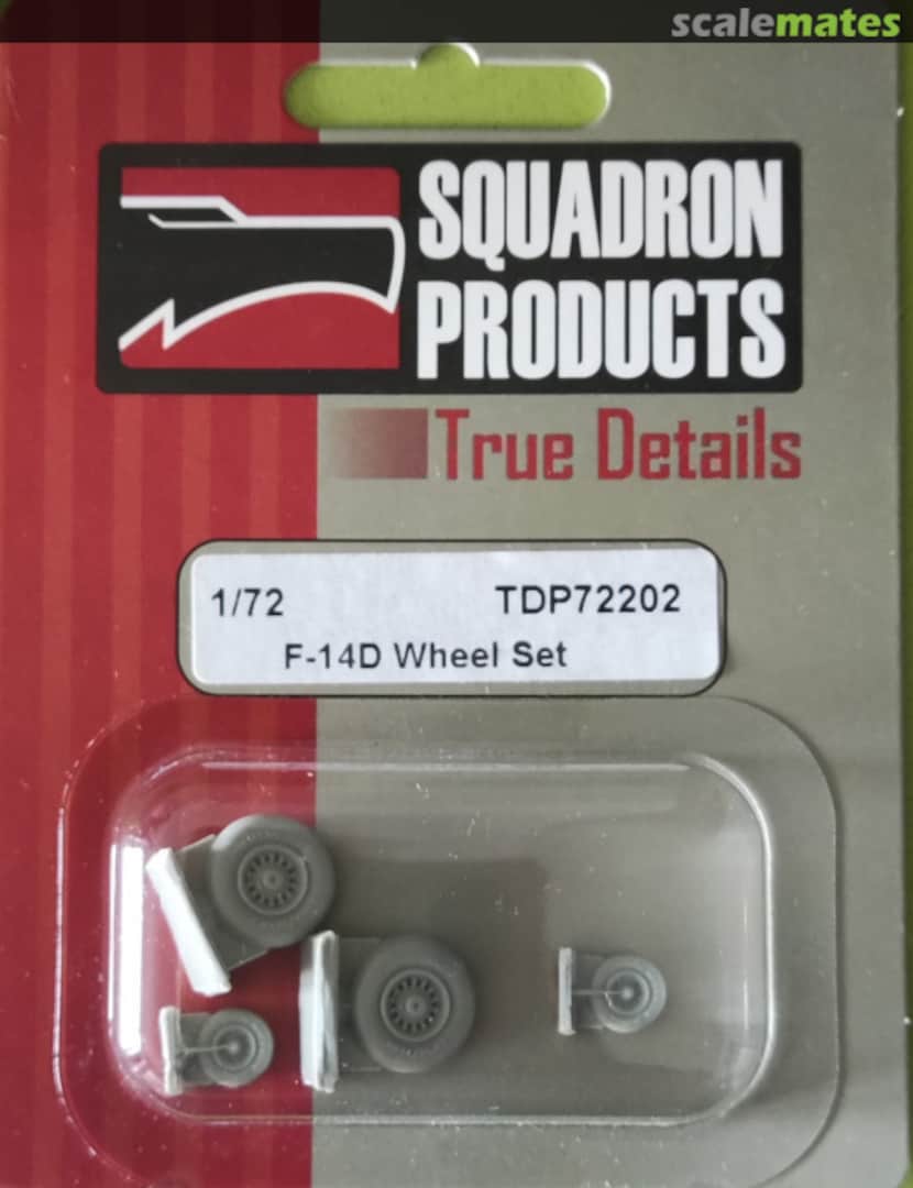 Boxart F-14D Wheel Set 72202 Squadron Products
