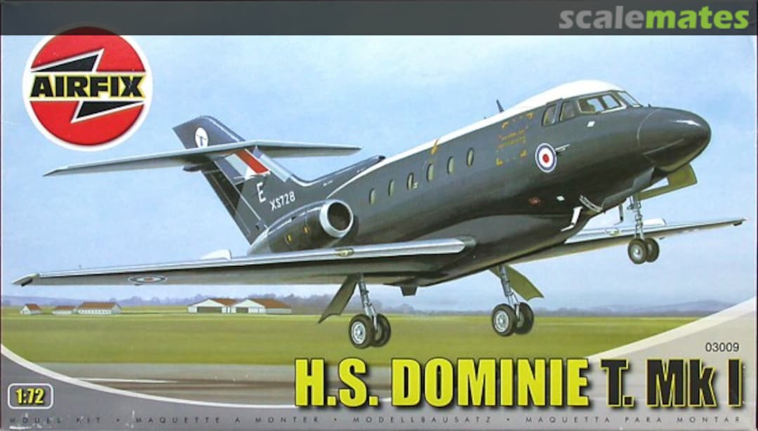 Boxart H.S. Dominie T. Mk I 03009 Airfix