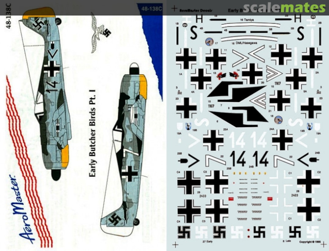 Boxart Early Butcher Birds Pt. I 48-138 AeroMaster Boxart Early Butcher Birds Pt. I 48-138 AeroMaster