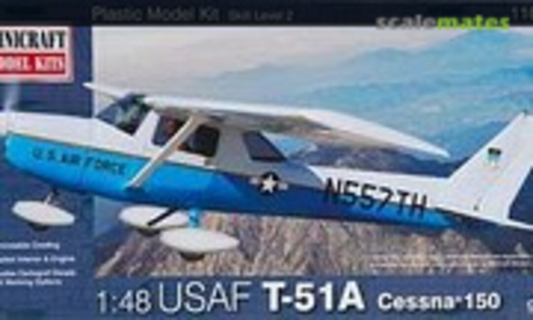 1:48 USAF T-51A Cessna 150 (Minicraft Model Kits 11666) 11666