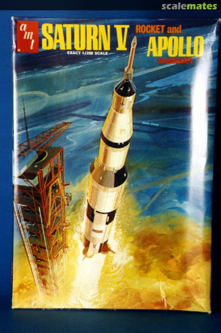 Boxart Saturn V Rocket and Apollo S945 AMT Boxart Saturn V Rocket and Apollo S945 AMT